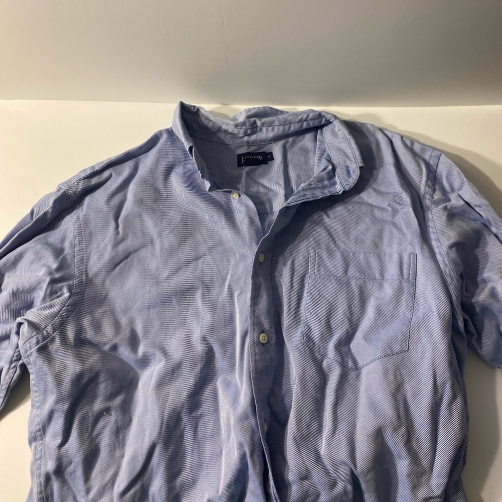 J. Crew Light Blue Casual Button-Down Shirt